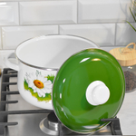 Кастрюля 4л коническая "Ромашки лето"