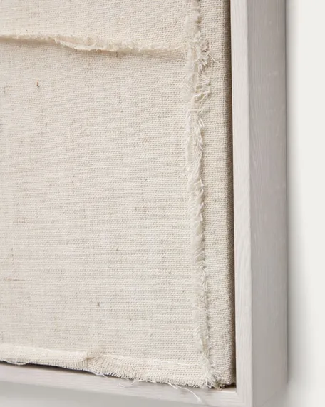 Maha Картина Белая с вертикальной линией 52 х 72 см