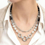 Колье Fiore Luna PEARL BCN09023-08 S