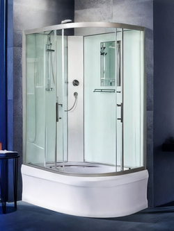 Душевая кабина WeltWasser  WW500 HALLE 1201 L 1200х900х2170 мм 10000003250