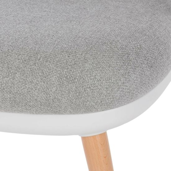 Кресло Colmar цвет белый/серый