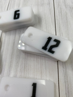 Номерки для ключей 20х50 (Комплект)