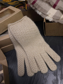 Перчатки женские из 100% Кашемира. Монголия