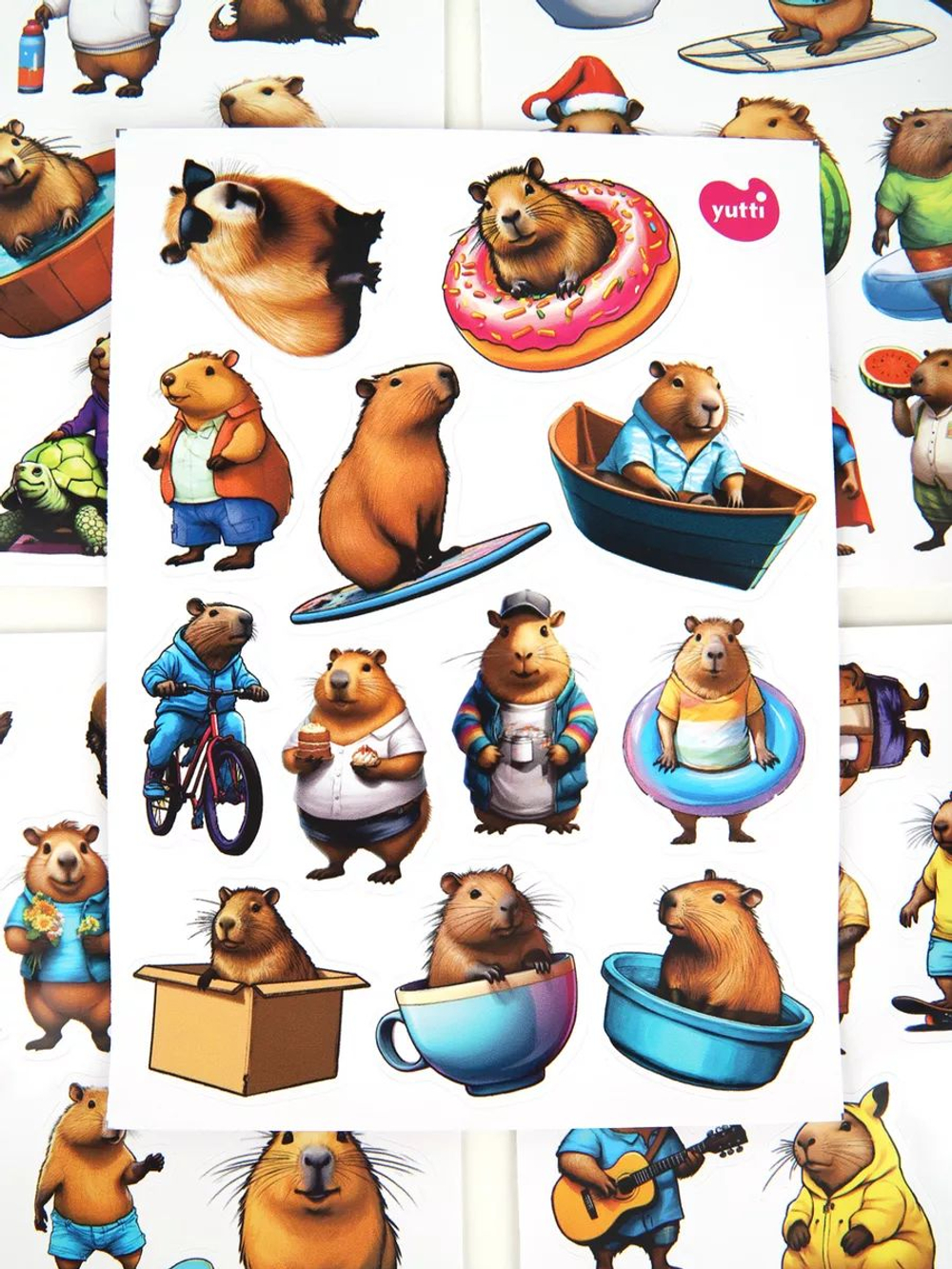 Наклейки детские на телефон мышки