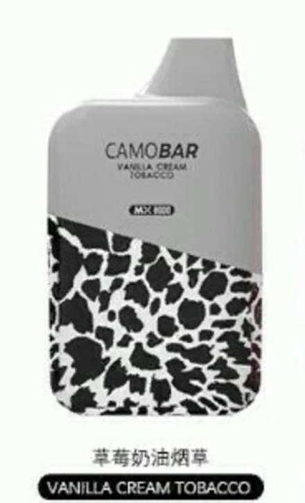 CAMOBAR MX8000 Ванильный кремовый табак 8000 затяжек 20мг (2%)