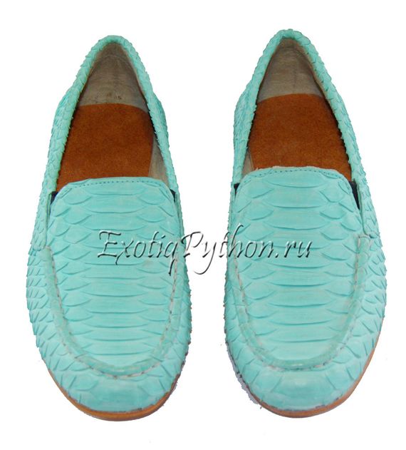 Мокасины из кожи питона SH-2