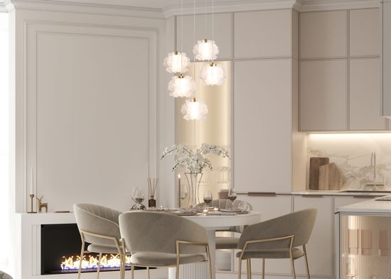 Подвесной светильник Freya FR5579PL-L8BS