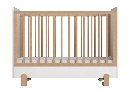 Кроватка Ice-cream 60*120 см (белый)