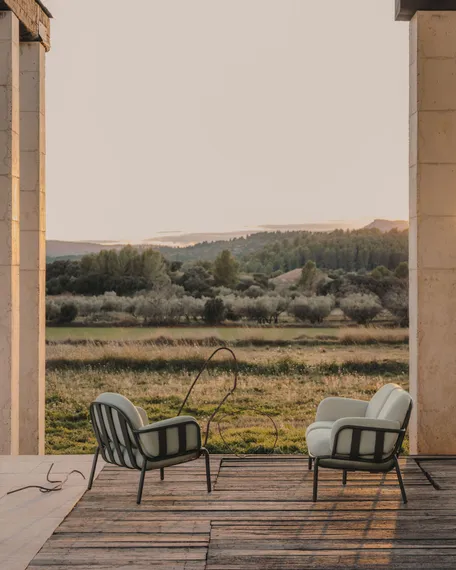 Уличное кресло Joncols серое