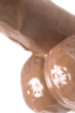 Фаллоимитатор-реалистик A-Toys Delion, гибкий на присоске, 20,5 см