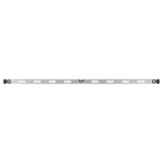 Уровень алюминиевый "Рельс", 2000 мм, 3 глазка (1 поворотный) Matrix