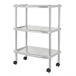 Этажерка для обуви Keeplex Regular трехсекционная 50х31х70см серый топаз