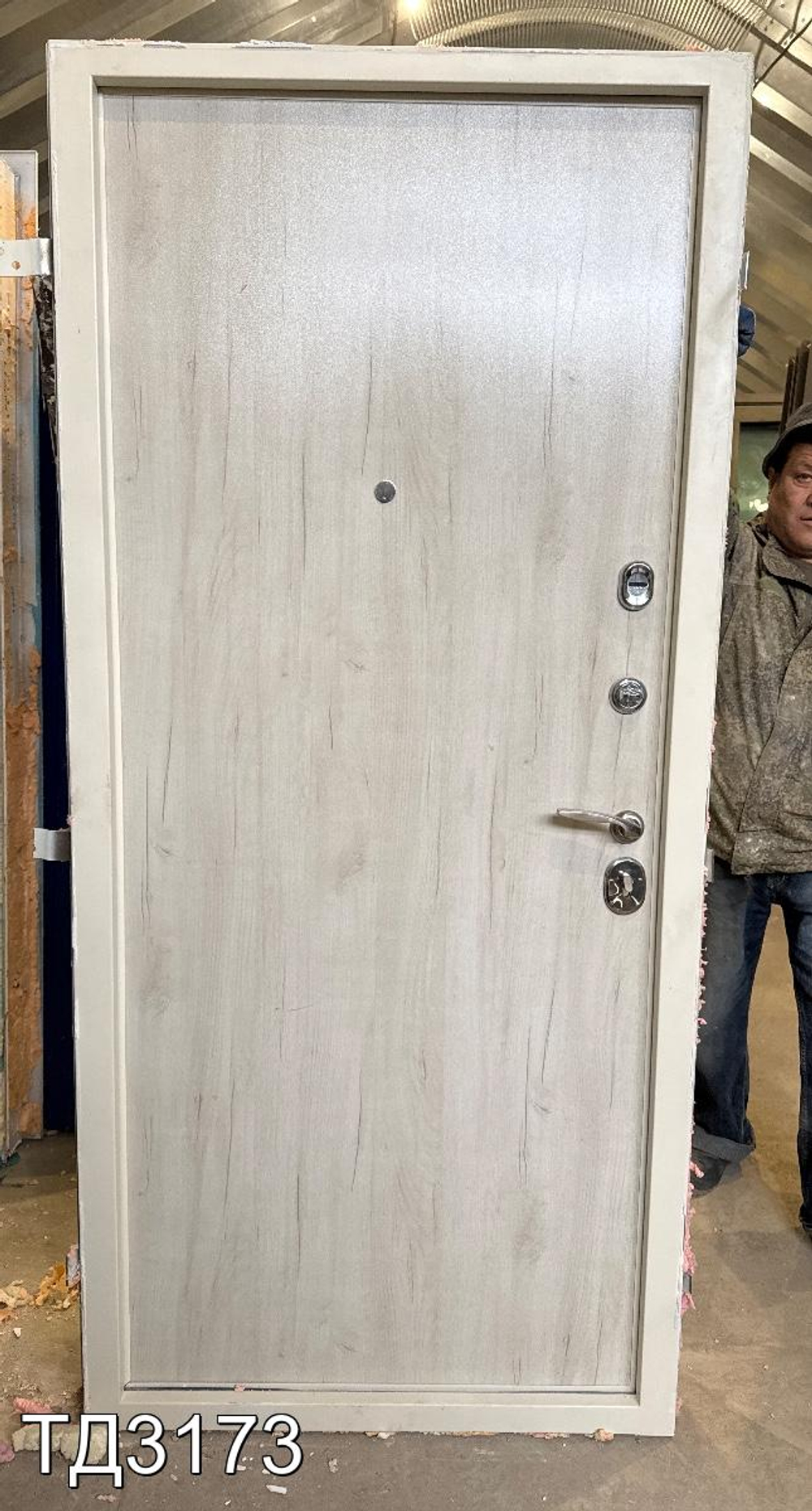 Дверь Металлическая Б/У 2080(в) x 960(ш)