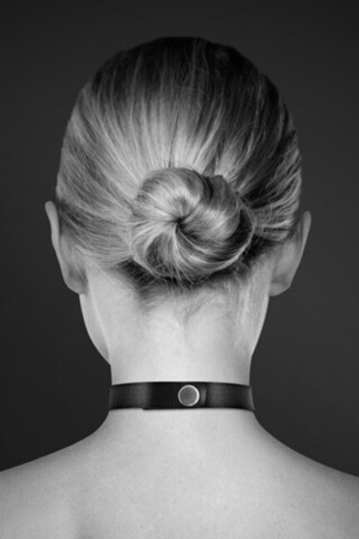 Чокер с кольцами Collier Ras De Cou Noir (Цвет: черный)