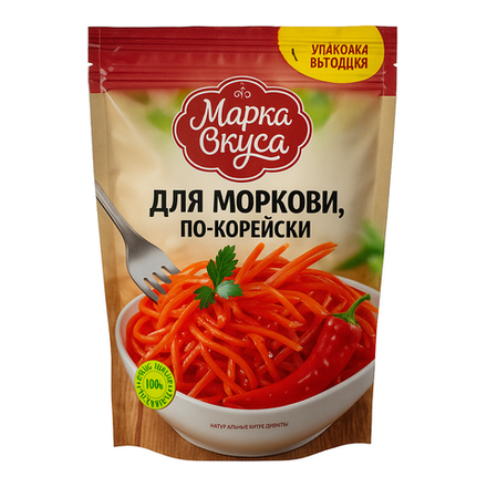 Приправа Марка Вкусов для моркови по-корейский 150 гр