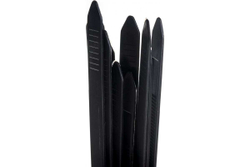 Нейлоновые хомуты Зубр черные, 7.6x300 мм, 100 шт. 309030-76-300