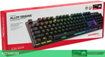 Клавиатура HyperX Alloy Origins черный (4P4F6AA)