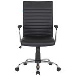 Кресло руководителя Helmi HL-E42 "Express", экокожа черная