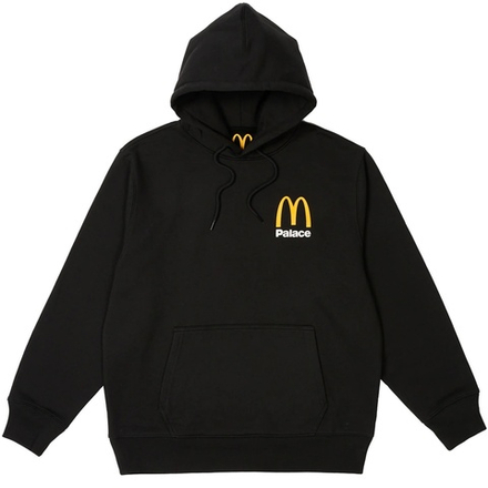 Palace McDonald's Logo Black Hoodie