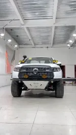 Силовой бампер с защитой картера для GWM Poer KingKong 2023+ Great Wall Motor Поэр Кинг Конг стальной бампер защита