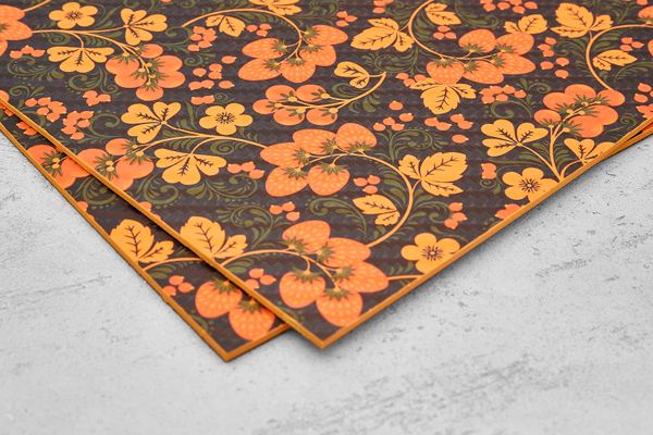 Kydex Хохлома 2,03мм, лист 300x200мм