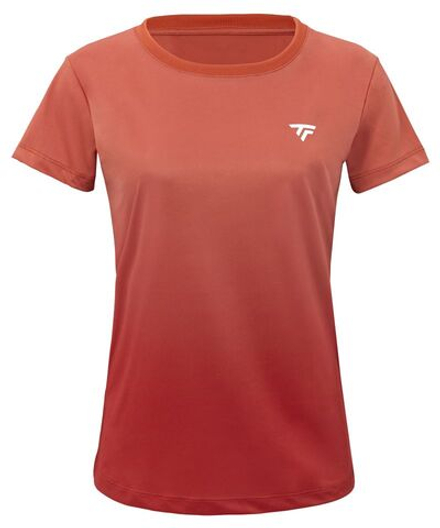 Женская теннисная футболка Tecnifibre Team X-Loop - terracotta