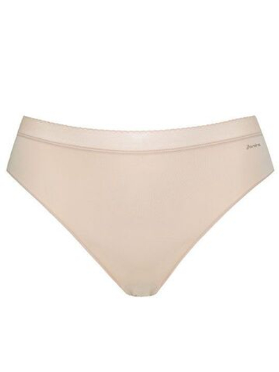 Трусики-слип со средней линией талии Delight Trim (Размер: L) (Цвет: телесный)