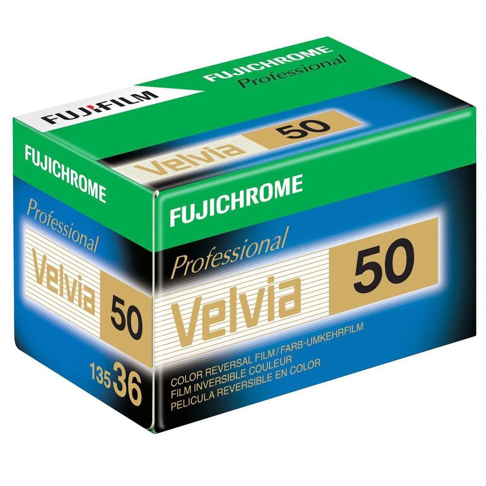 Фотопленка Fujifilm Fujichrome Velvia 50 135/36