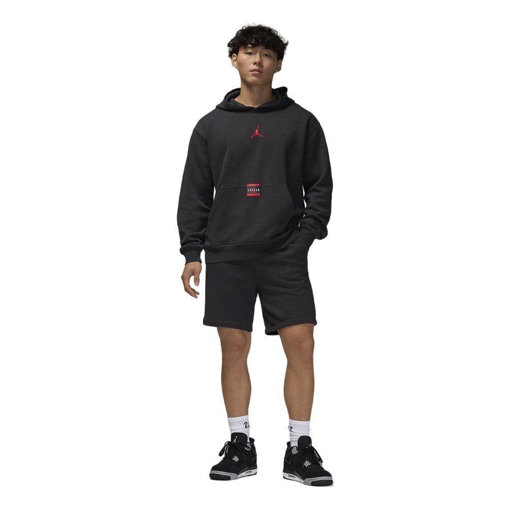 Баскетбольная толстовка Jordan Brooklyn Fleece Sweatshirt Black