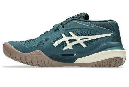 Мужские кроссовки теннисные Asics Gel-Resolution X - зеленый