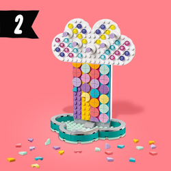 LEGO Dots: Подставка для украшений Радуга 41905 — Jewelry Stand — Лего Дотс Точки