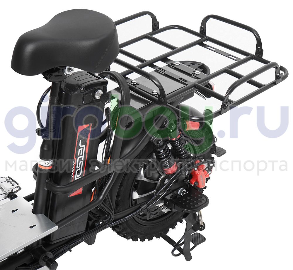 Электровелосипед Jetson Monster CROSS 1200W (60V/30Ah) двойные амортизаторы фото №14