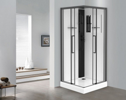 Кабина душевая Esbano (Эсбано) ESM-90CKR, с низким поддоном, 90х90х215