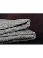 Наматрасник 140х200, на резинках, стёганный, хлопок, лен.