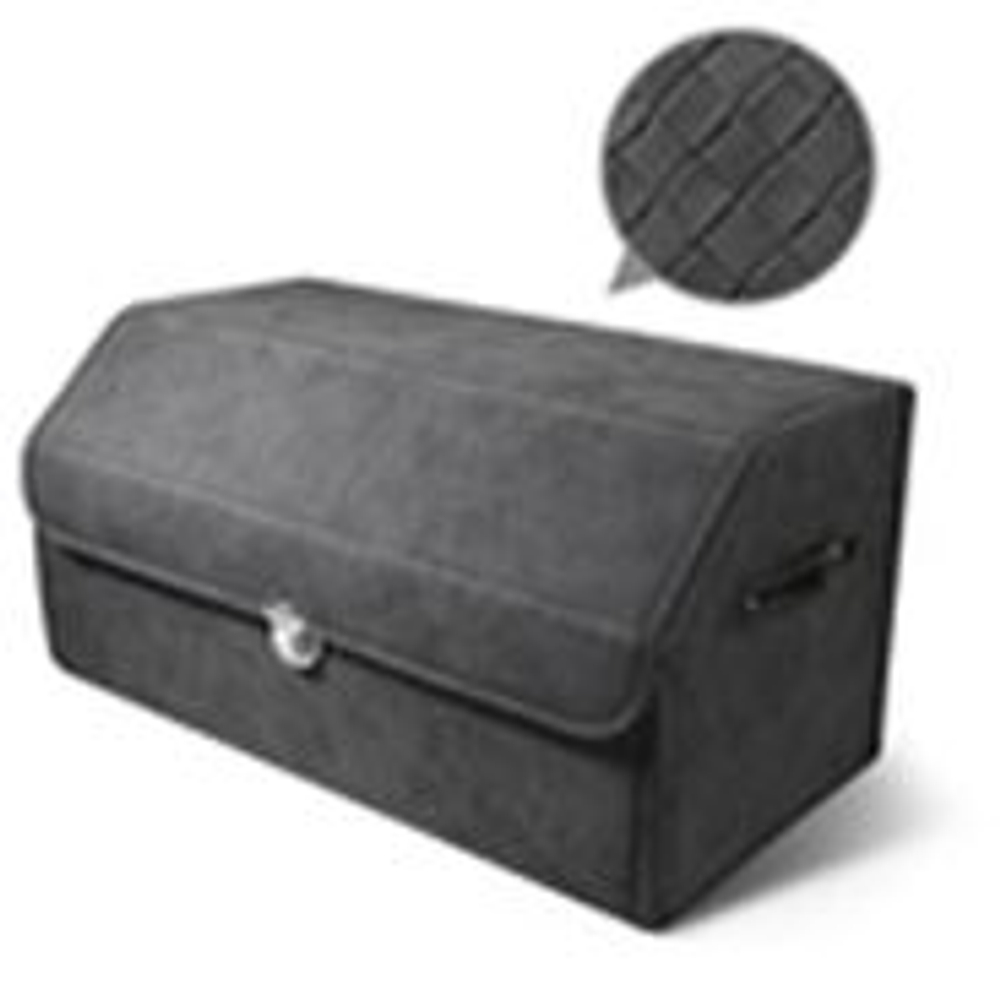 Сумка-Бокс 60х31х29 - Экозамша, серый - GQOP-6006 GREY