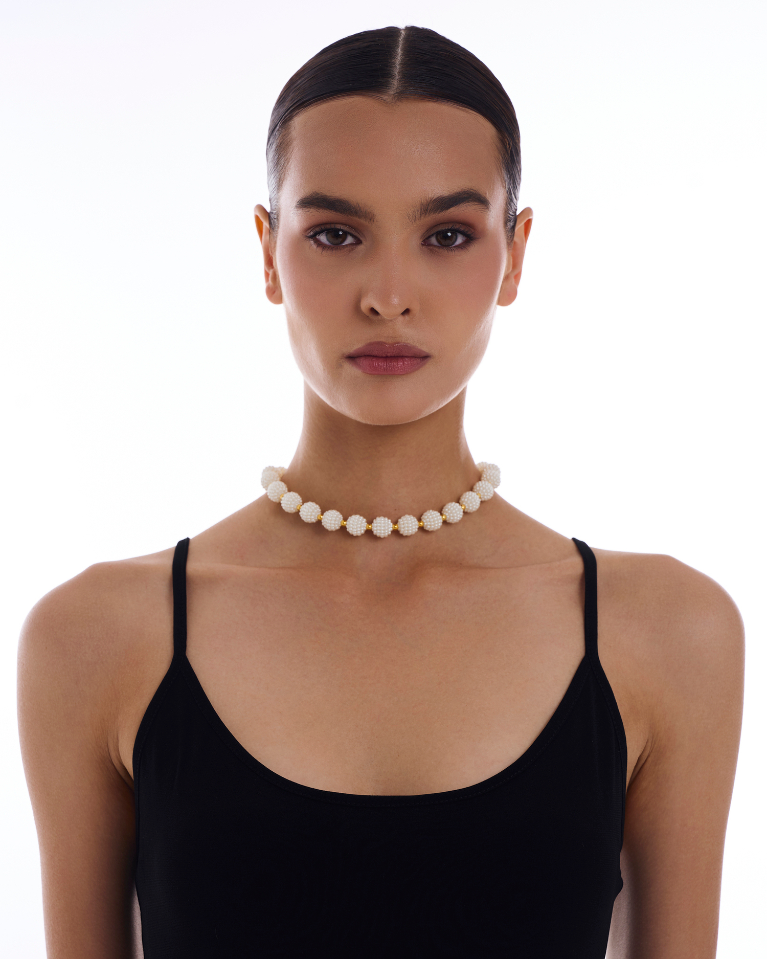 Колье Mon-Perle (Мон перле) черный