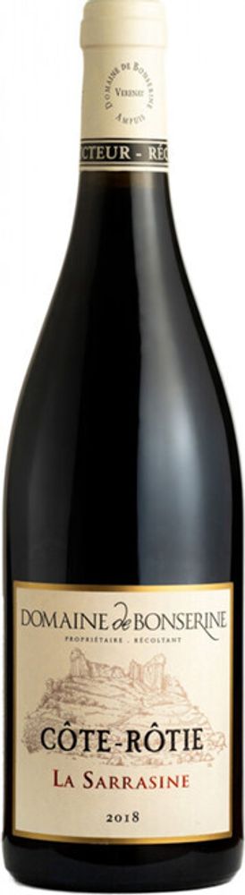 Вино Domaine de Bonserine Cote-Rotie La Sarrasine АОC, 0,75 л.