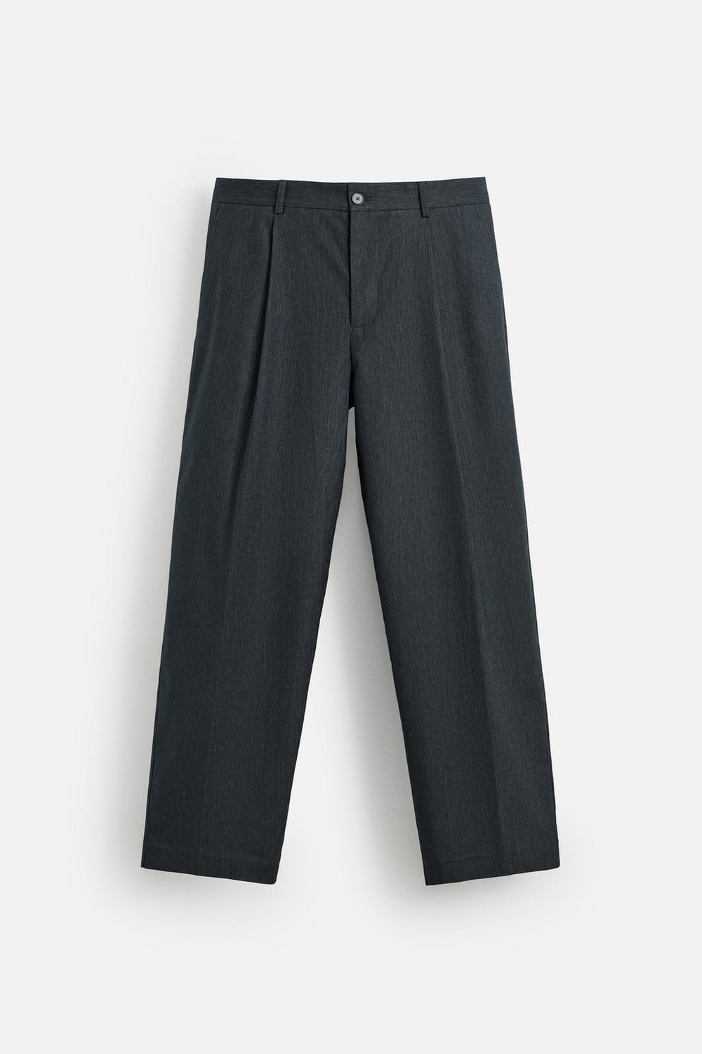 Брюки regular fit со складками