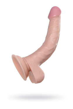 Фаллоимитатор TOYFA RealStick Nude, PVC, телесный, 21 см