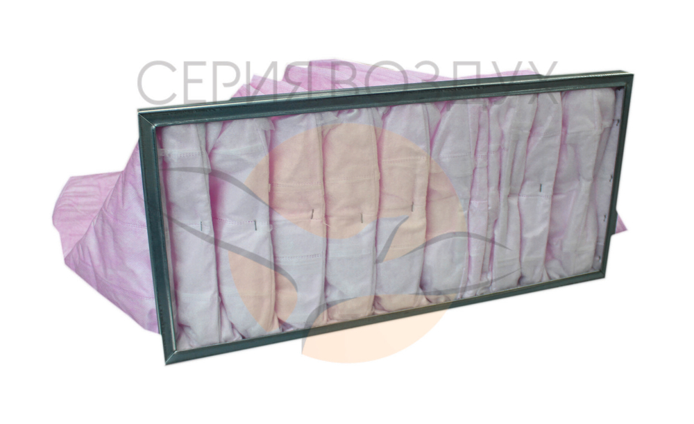 Фильтр карманный FK-SWE033 (аналог 31541808 для установок Swegon Cooler A-B 12 DX, 20 DX, 40 DX, 60 DX, 592/490/520-10 F7 )