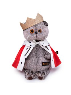 Мягкая игрушка Басик царь (B1) 22 см