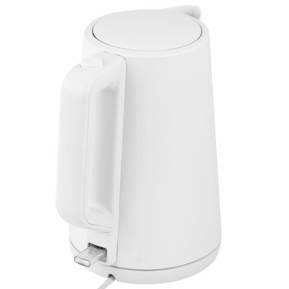 Чайник электрический SONNEN KT-1303, 1,7 л, 2200 Вт, пластик, белый, 456374