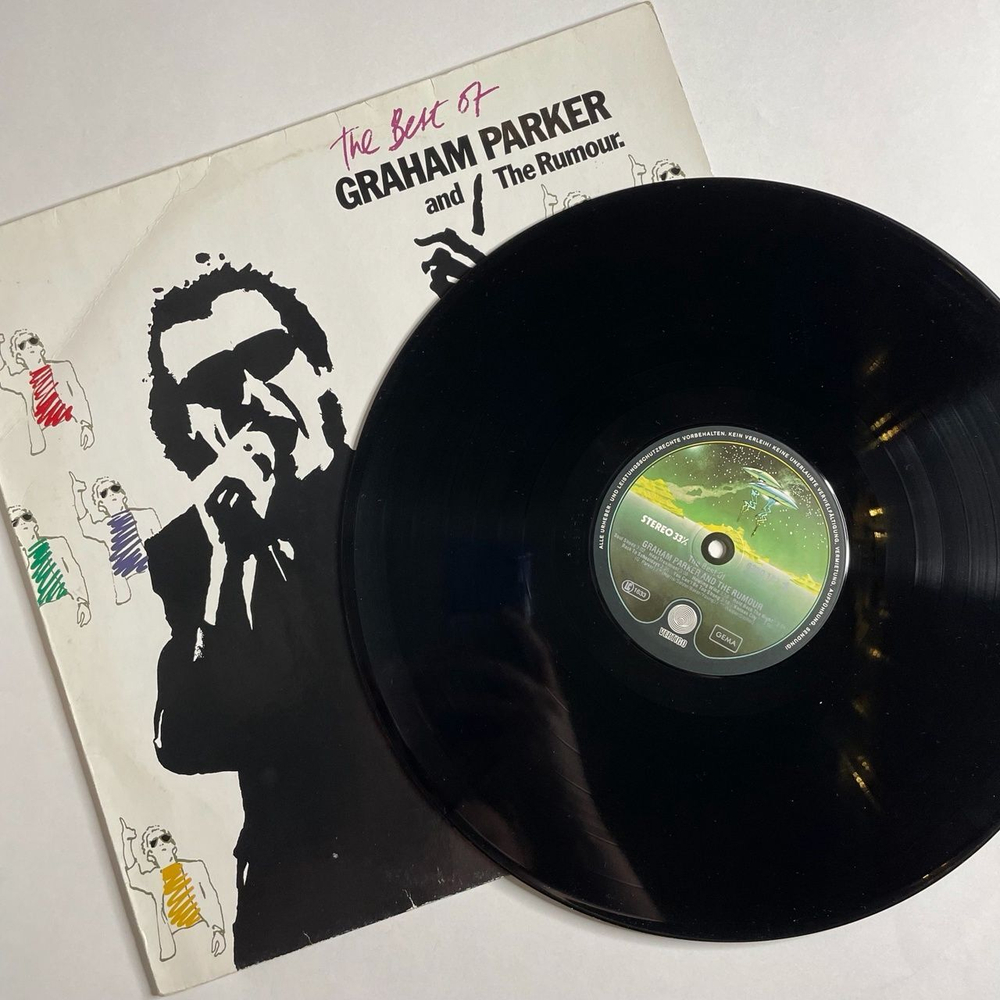 Винтажная виниловая пластинка LP The Best Of Graham Parker And The Rumour (Germany 1980)