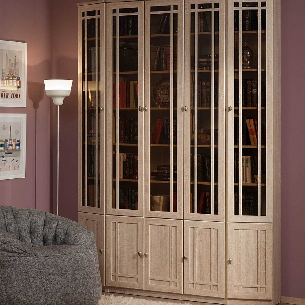 Шкаф книжный Sherlock 31 правый, дуб сонома