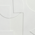 Панно декоративное с эффектом 3d minimalism, с белой рамой, 60х60 см