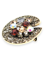 91003611 Брошь Selena