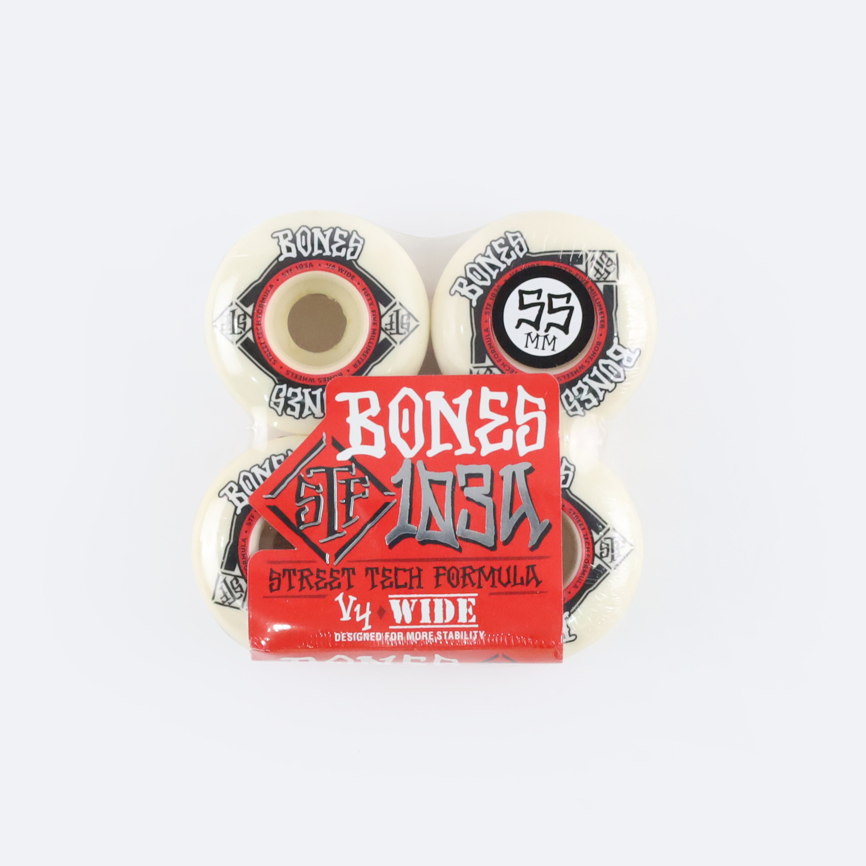 Колеса Bones Street Tech Formula Wide (white) 103A артикул:hoFYx5tBh-xYDwfurAeor2 - купить в магазине Дайс