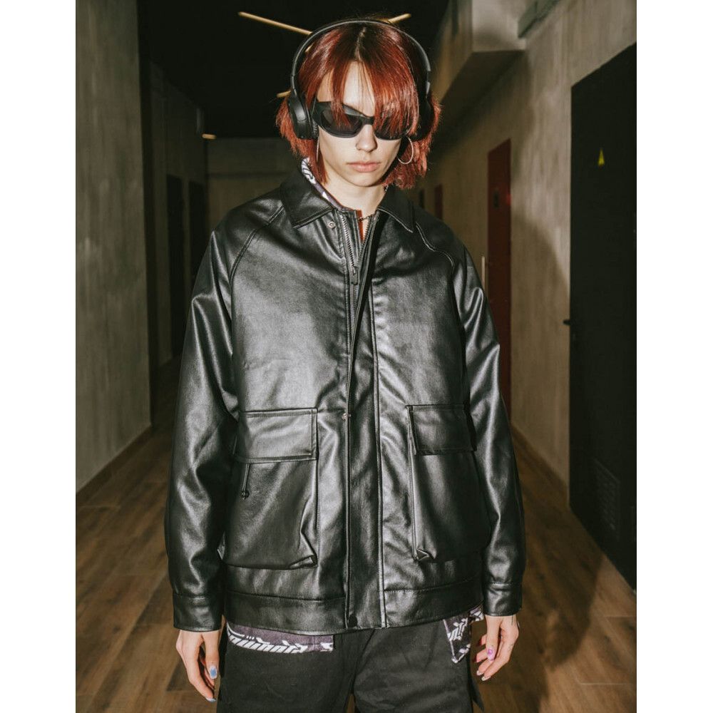 Купить Куртка SoWhat? Винтажная Оверсайз Черная Куртка SoWhat? Винтажная Оверсайз Черная