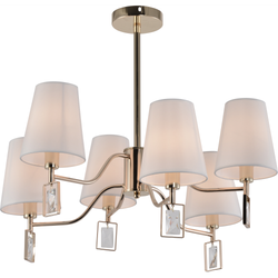 Люстра Rivoli Cristal 2095-306 6 х Е14 40 Вт классика