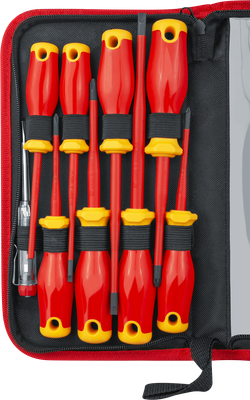 Отвёртка Navigator 99 997 NHT-Otd06-H9 (диэлектрические, SLIM, набор 9 шт.)